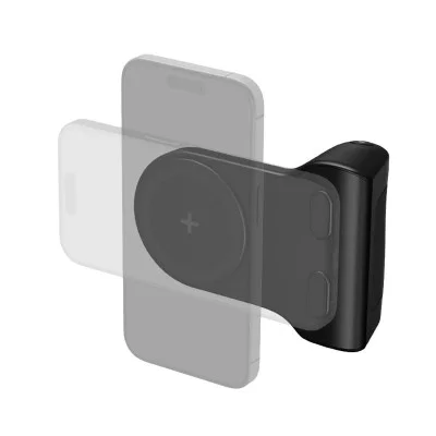 Energea MAGEAR MAGCAM GRIP, BLUETOOTH MOBILE CAMERA GRIP WITH POWERBANK, 5000MAH - BLACK